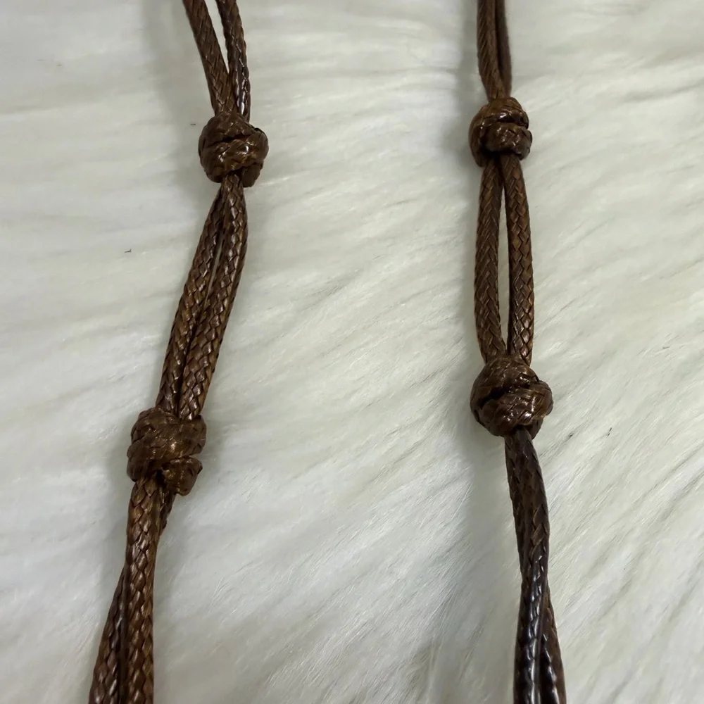 🩷5/$10🩷 paparazzi Brown Knotted Cord Hair Accessory